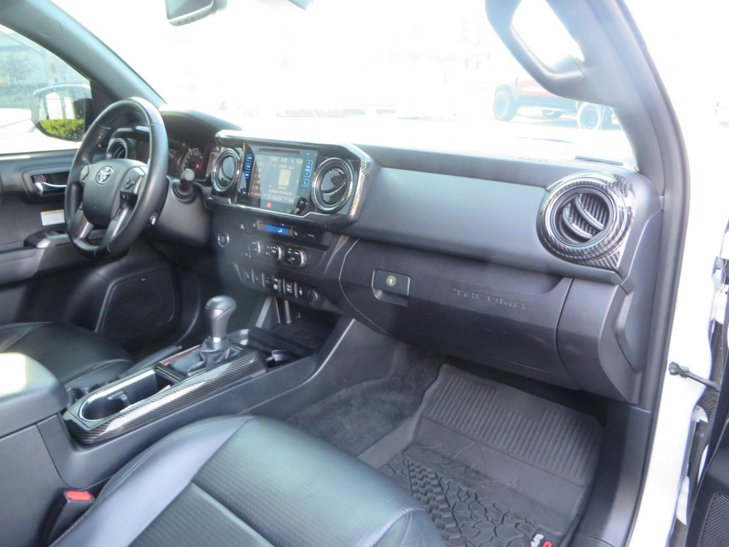 2019 White /black Toyota Tacoma TRD OFF-ROAD Double Cab (3TMAZ5CN4KM) with an 3.5L engine, automatic transmission, located at 2630 Grass Valley Highway, Auburn, CA, 95603, (530) 508-5100, 38.937893, -121.095482 - TRD Offroad 2WD sitting on Fox 2.5 remote reservoir DSC Coil-overs, Total Chaos upper control arms, Rigid Industries Dually side shooter leds, Fuel Rebel wheels, Nitto Ridge Grappler tires, and window tint. - Photo#46